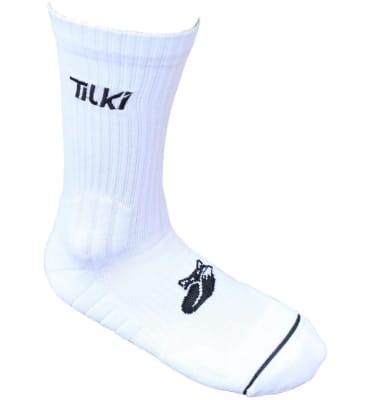 Calcetin Tilki D2 Largo Blanco/Negro1