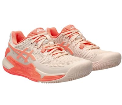 Zapatilla Asics Gel Resolution 9 Pearl Pink/Sun Coral