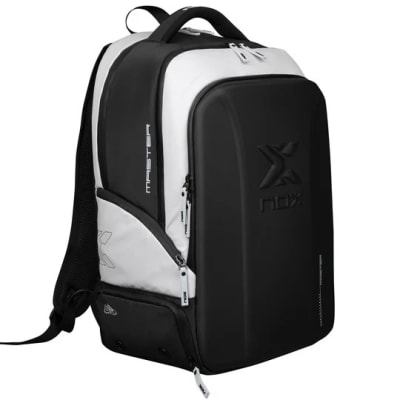 Mochila de Padel Nox Luxury Master Series Negro/Blanco 20251
