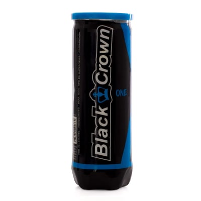 Tarro de Pelotas De Padel Black Crown One x3