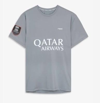 Camiseta Nox Sponsor AT10 Gris 20231