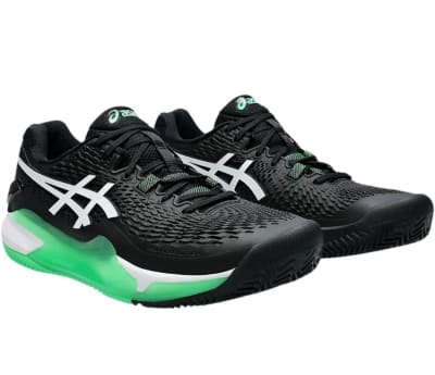 Zapatilla Asics Gel Resolution 9 Clay Black New Leaf1