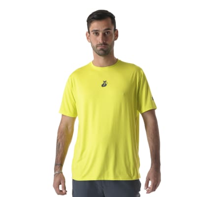Polera Tilki Poly Temel Amarillo Fluor1