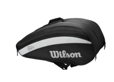 Bolso Wilson Roger Federer 12 Pack Negro1