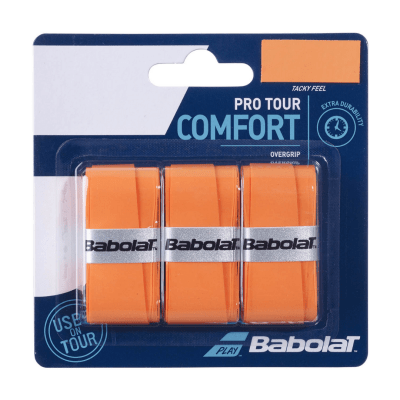 Overgrip Babolat Pro Tour x3 Naranjo1