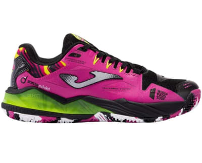 Zapatilla Joma Spin Lady 2301 Black Fucsia1