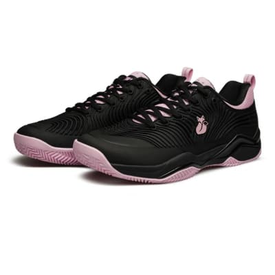 Zapatilla Tilki Negro/Rosa