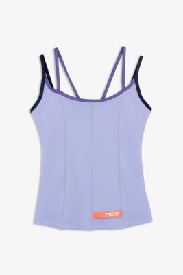 Camiseta Nox Mujer Tirante Pro Light Lavanda1