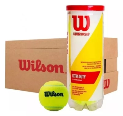 Caja de Pelotas de Tenis Wilson Extra Duty x24 Tarros