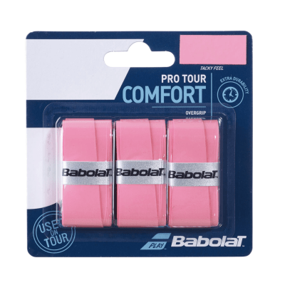 Overgrip Babolat Pro Tour Comfort Rosado x31