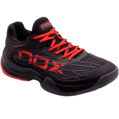 Zapatilla Nox AT10 Lux Negro/Rojo1