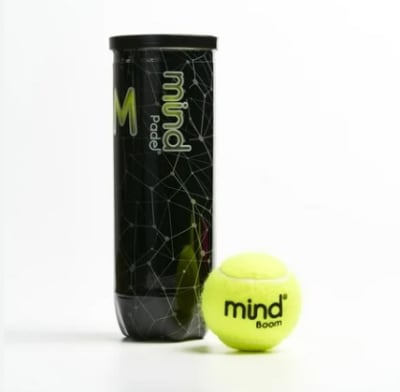 Tarro de Pelotas Mind Boom Yellow x3