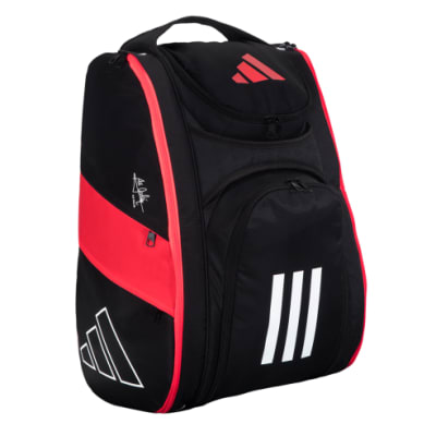 Bolso Paletero Adidas Multigame Negro y Rojo Ale Galan1