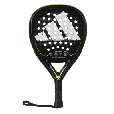 Pala Adidas Adipower 3.2 + Morral Adidas + Overgrip
