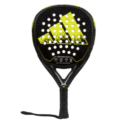 Pala Adipower Team Yellow + OVERGRIP DE REGALO + MORRAL ADIDAS1