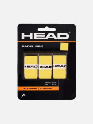 Overgrip Head Padel Pro Amarillo x3