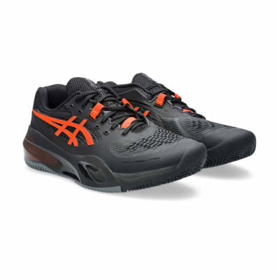 Zapatilla Asics Gel Resolution x Clay Black/Orange1