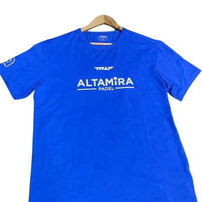 Camiseta Altamira Microperforada Azul Rey