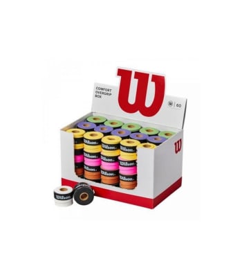 OverGrip Wilson Comfort Colores x 60 unidades1