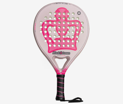 Pala Black Crown Piton Furia + Funda + Overgrip1