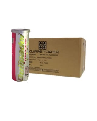Caja de Pelotas de Padel Bullpadel Premium Pro x24 Tarros1