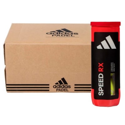 Caja de Pelotas de Padel Adidas Speed RX x24 Tarros1