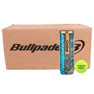 Caja de Pelotas de Padel Bullpadel Next Pro Fip x24 Tarros
