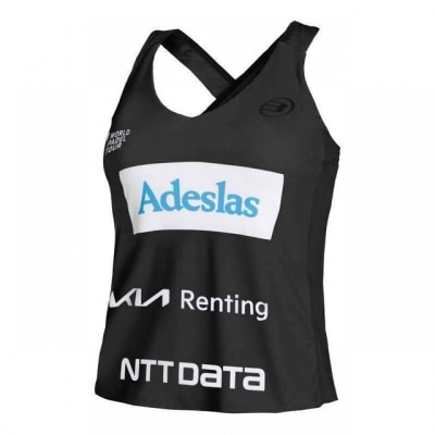 Camiseta Bullpadel Orlas Negro (Alejandra Salazar)1