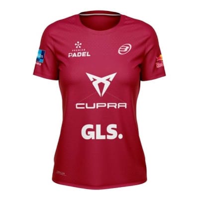 Camiseta Bullpadel Etico Cereza1
