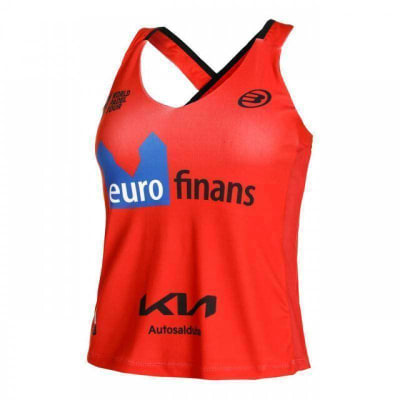 Camiseta Bullpadel Orlas Paprica (Delfi Brea)1