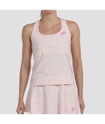 Camiseta Bullpadel Estas Rosa Pastel1