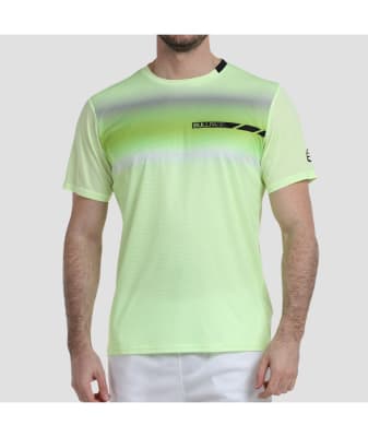 Camiseta Bullpadel Lacar Amarillo Azufre Fluor