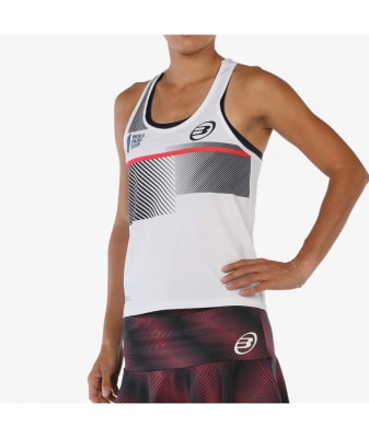Camiseta Bullpadel Rufran Blanco