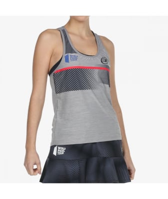 Camiseta Bullpadel Rufran Gris Medio