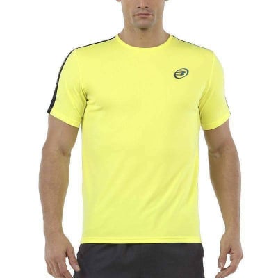 Camiseta Bullpadel Urkita Amarillo Fluor1