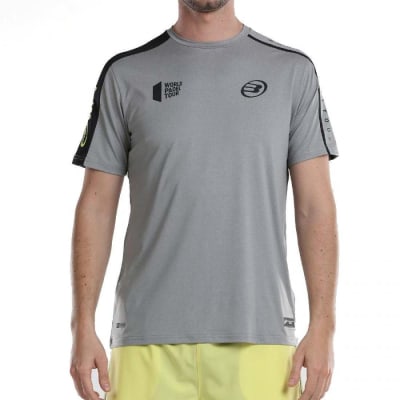 Camiseta Bullpadel Liron Gris Medio Vigore1