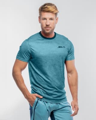 Camiseta Siux Jamming Turquesa Hombre