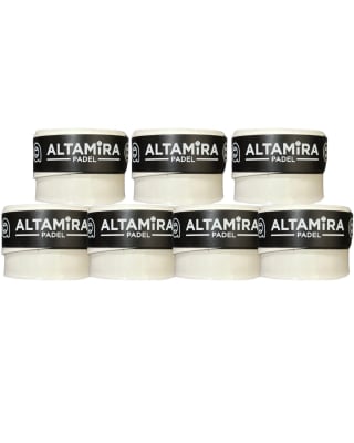 Pack 7 Overgrip Altamira Blanco1