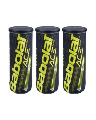 Pack 3 Tarros de Pelota de Padel Babolat Ace x3