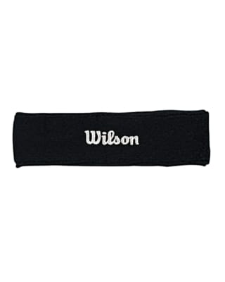 Banda Wilson Negro Logo Blanco