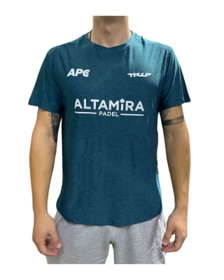 Camiseta Altamira Dryfit Verde Petroleo1