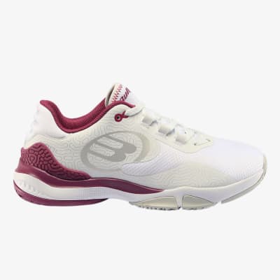 Zapatilla Bullpadel Flow Hybrid Fly 22 Blanco/Violeta1