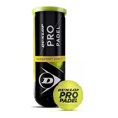 Tarro Pelota Dunlop Padel Pro X3