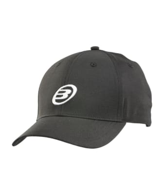 Gorro Bullpadel Negro Logo Blanco BPG2511