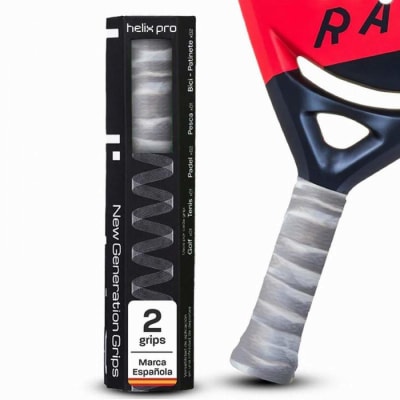 Grip Helix Pro Gris Blanco