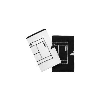 Muñequera Babolat Reversible Jumbo Negro-Blanco1