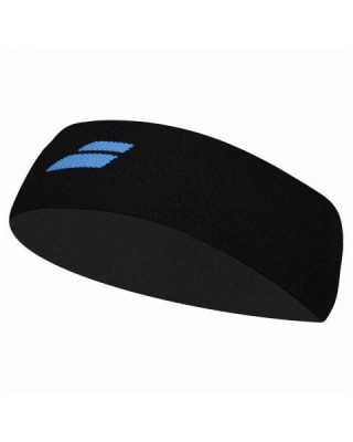 Banda Babolat Negro Logo Azul1
