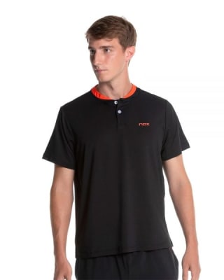 Camiseta Nox Polo Team Regular Negro1