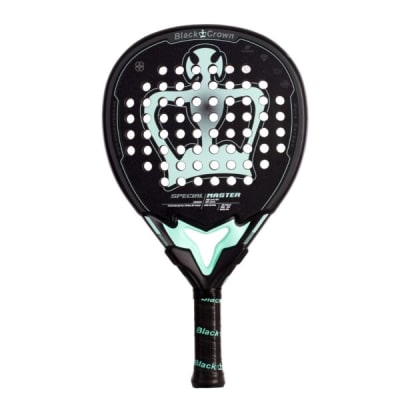 Pala Pádel Black Crown Special Master Javi Valdes **INCLUYE FUNDA PROTECTOR Y GRIPS DE REGALO **1