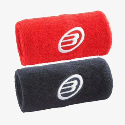 Muñequera Bullpadel Cereza/Azul Marino x21